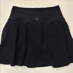 Beyond Yoga Black Aline Skort